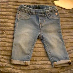 Baby girl jeans .